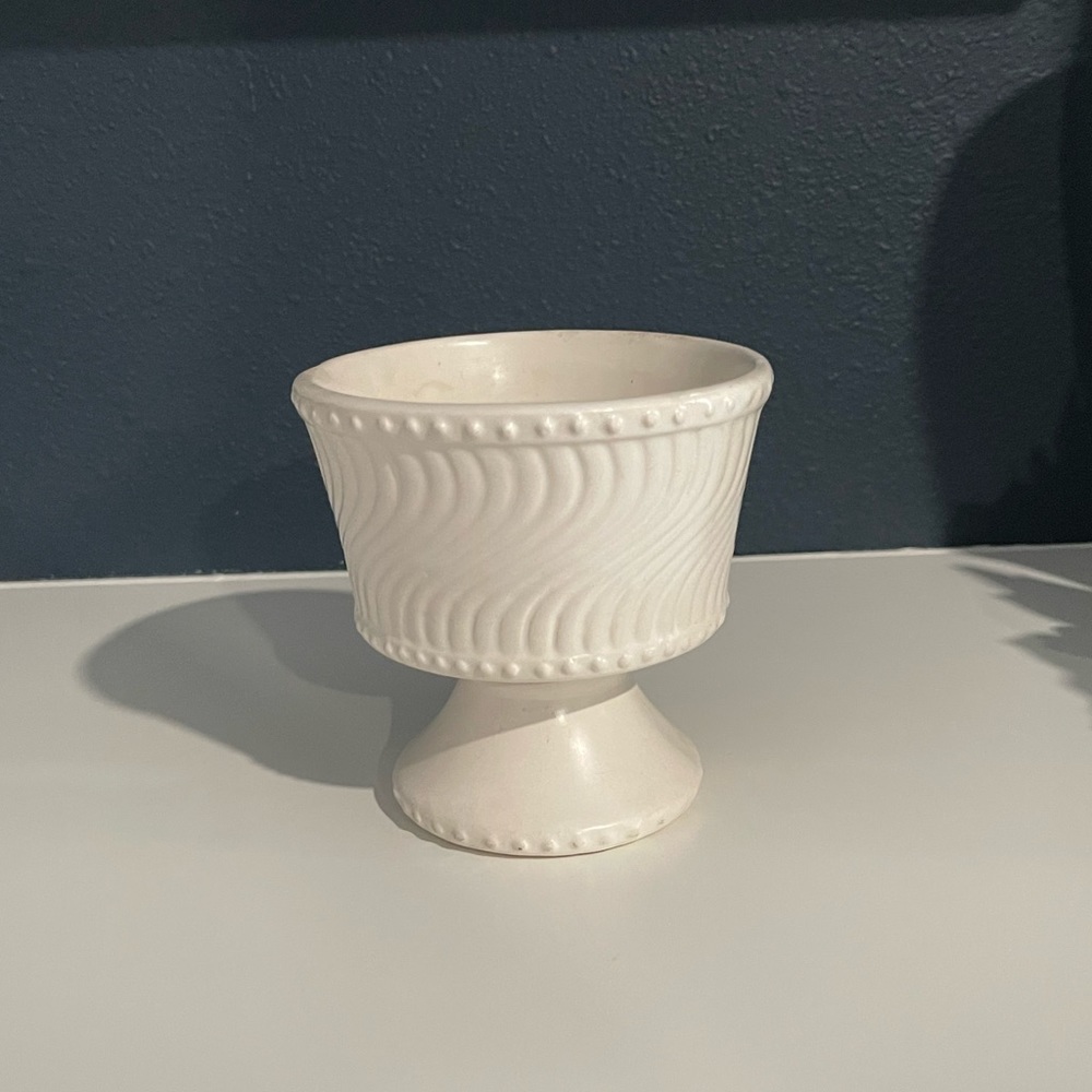 Vintage McCoy Pedestal Flower Vase